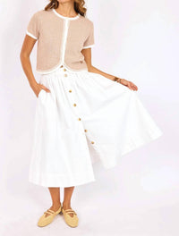 Sage The Label - Lily Pond Midi Skirt