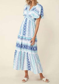 Hale Bob - Women's Pruie Embroidered Maxi Dress