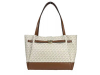 Michael Kors - Women's Reed Belted Tote Shoulder Bag Purse Large