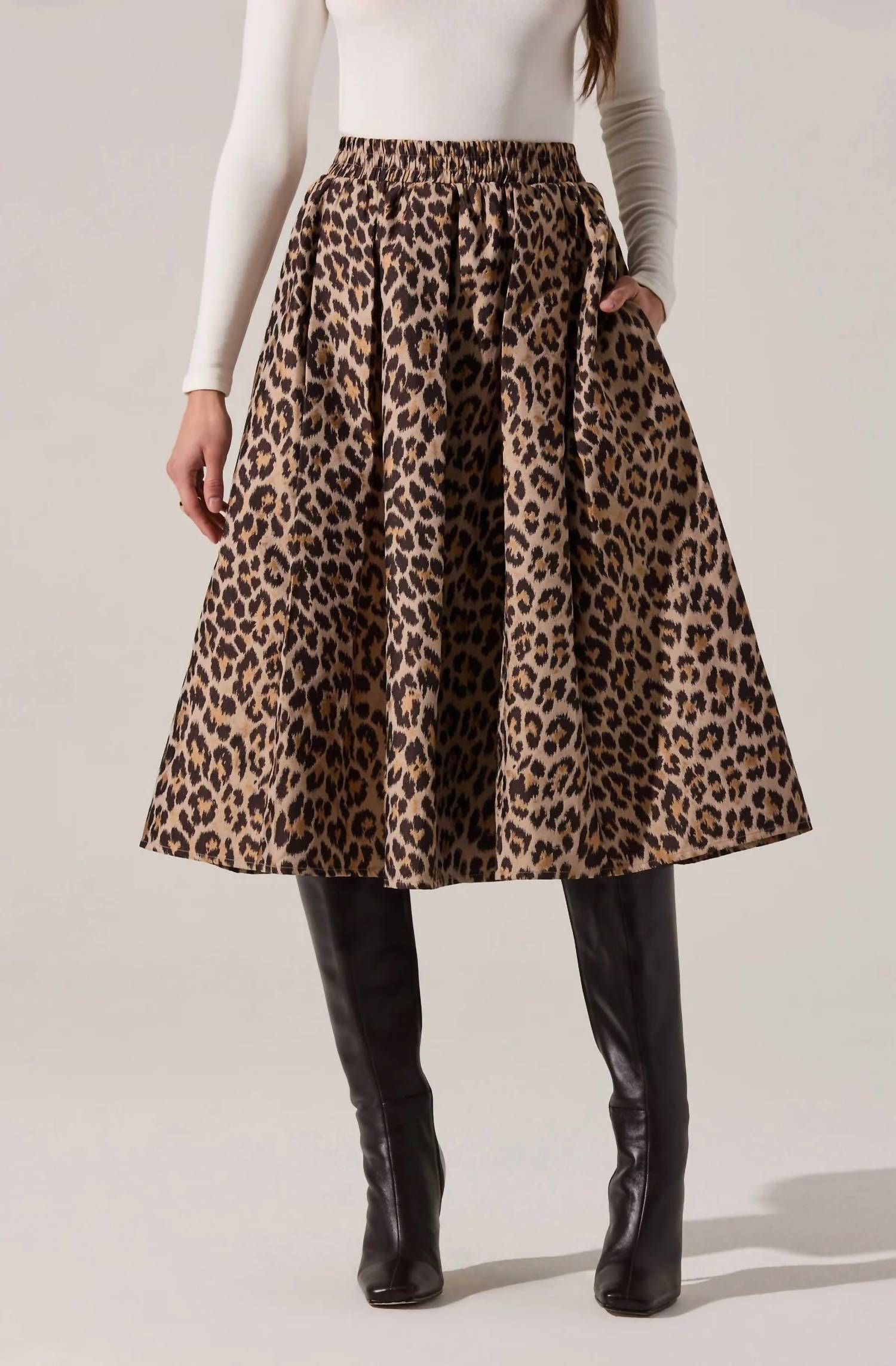 Astr - Andolina Midi Skirt