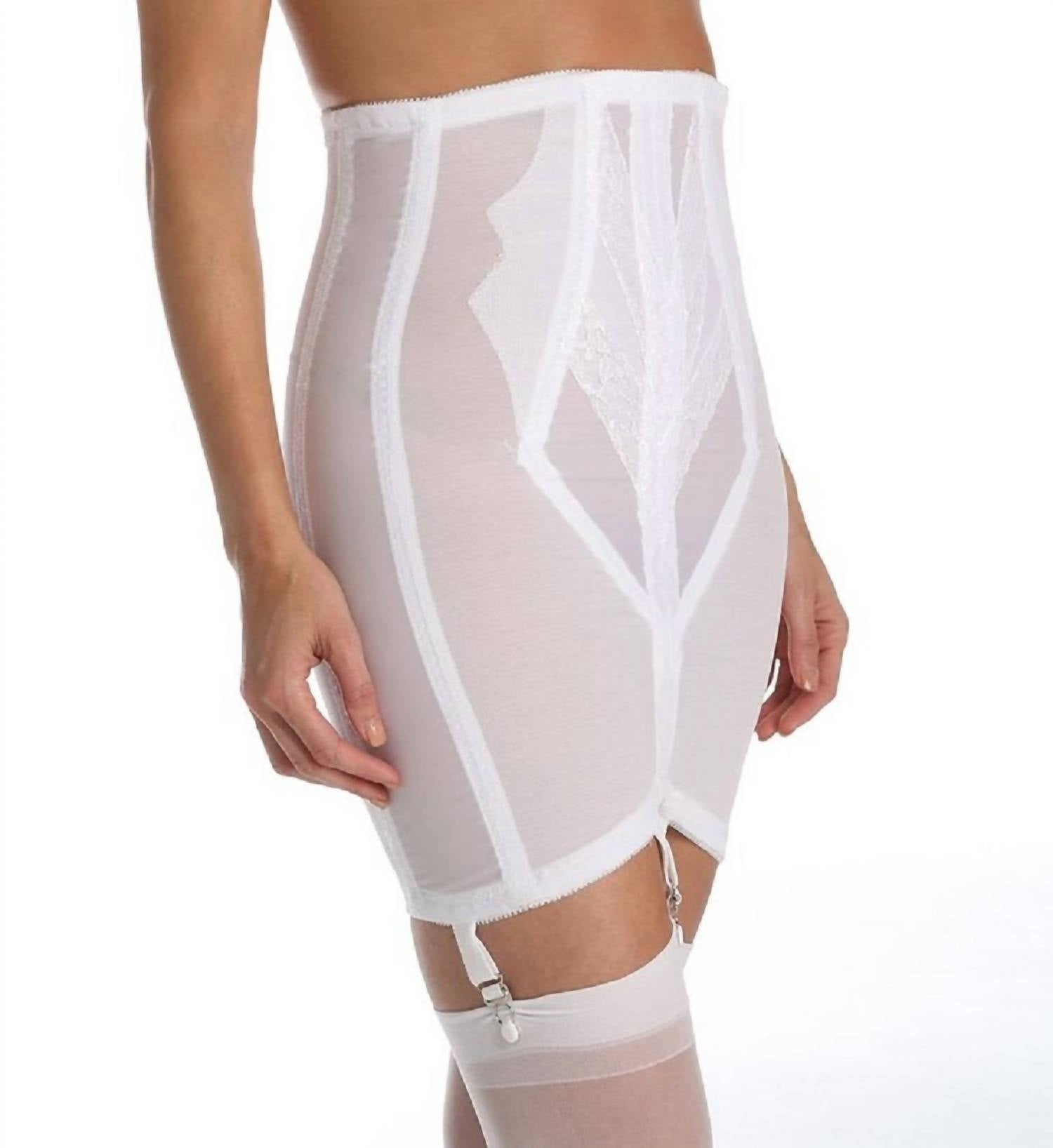 Rago - High Waist Open Bottom Girdle With Zipper