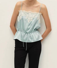 Elodie The Label - Diora Lace Detail Top
