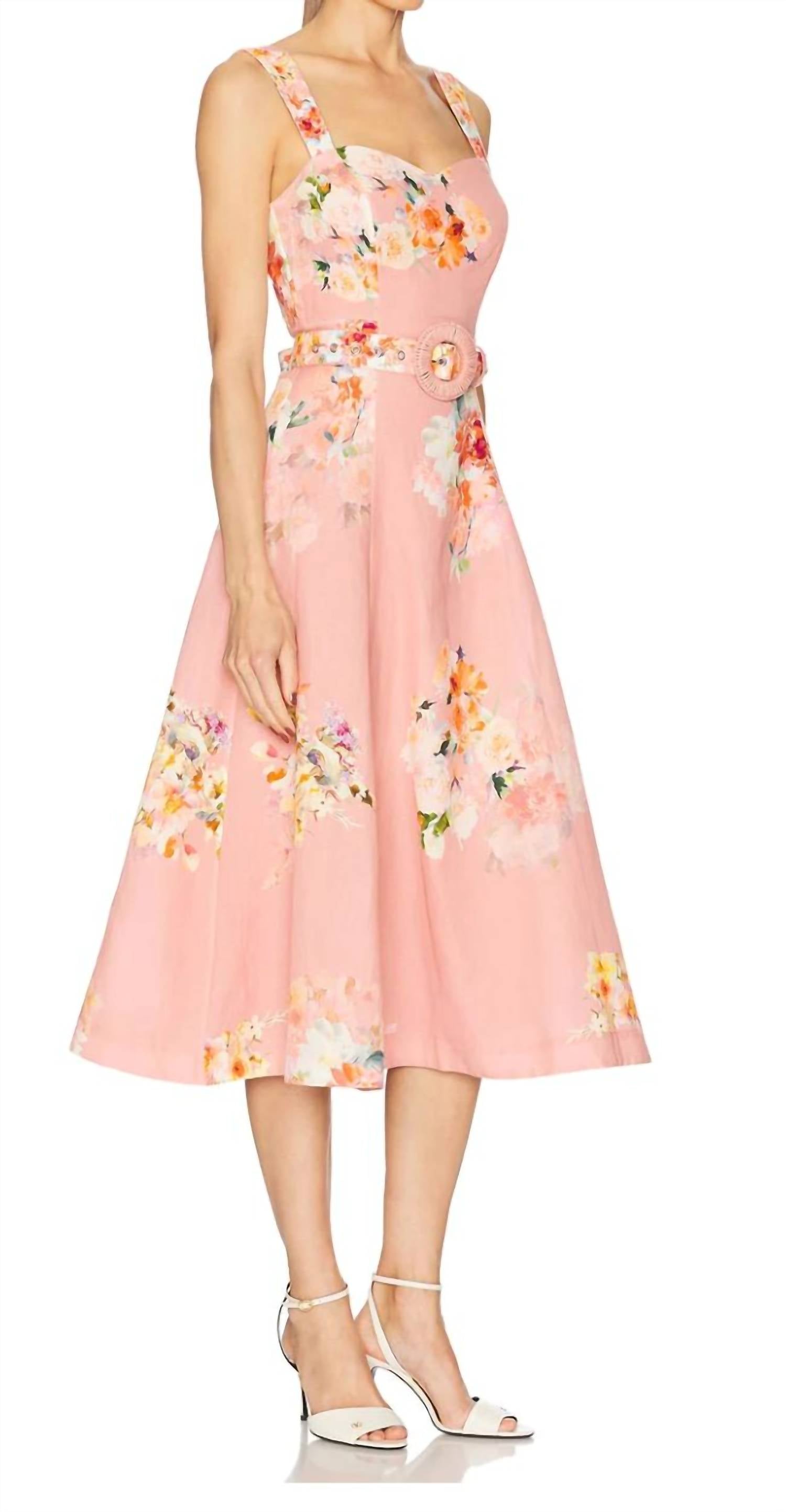 Hemant & Nandita - Saba Buckle Long Dress