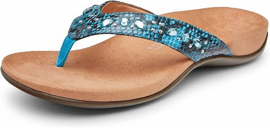 Women's Lucia Snake Thong Sandal