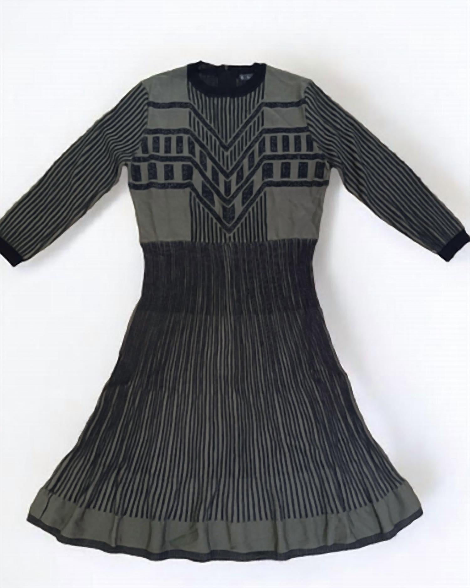 Elio - Textured Knit Midi Dress