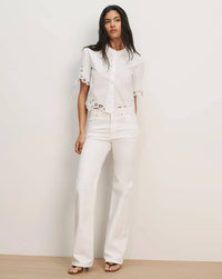 Veronica Beard - Aleck Lace Button-down Shirt