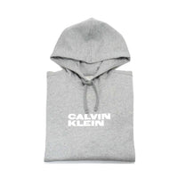 Calvin Klein - Men's Long Sleeve Nyc Triple Logo Crew Neck Hoodie