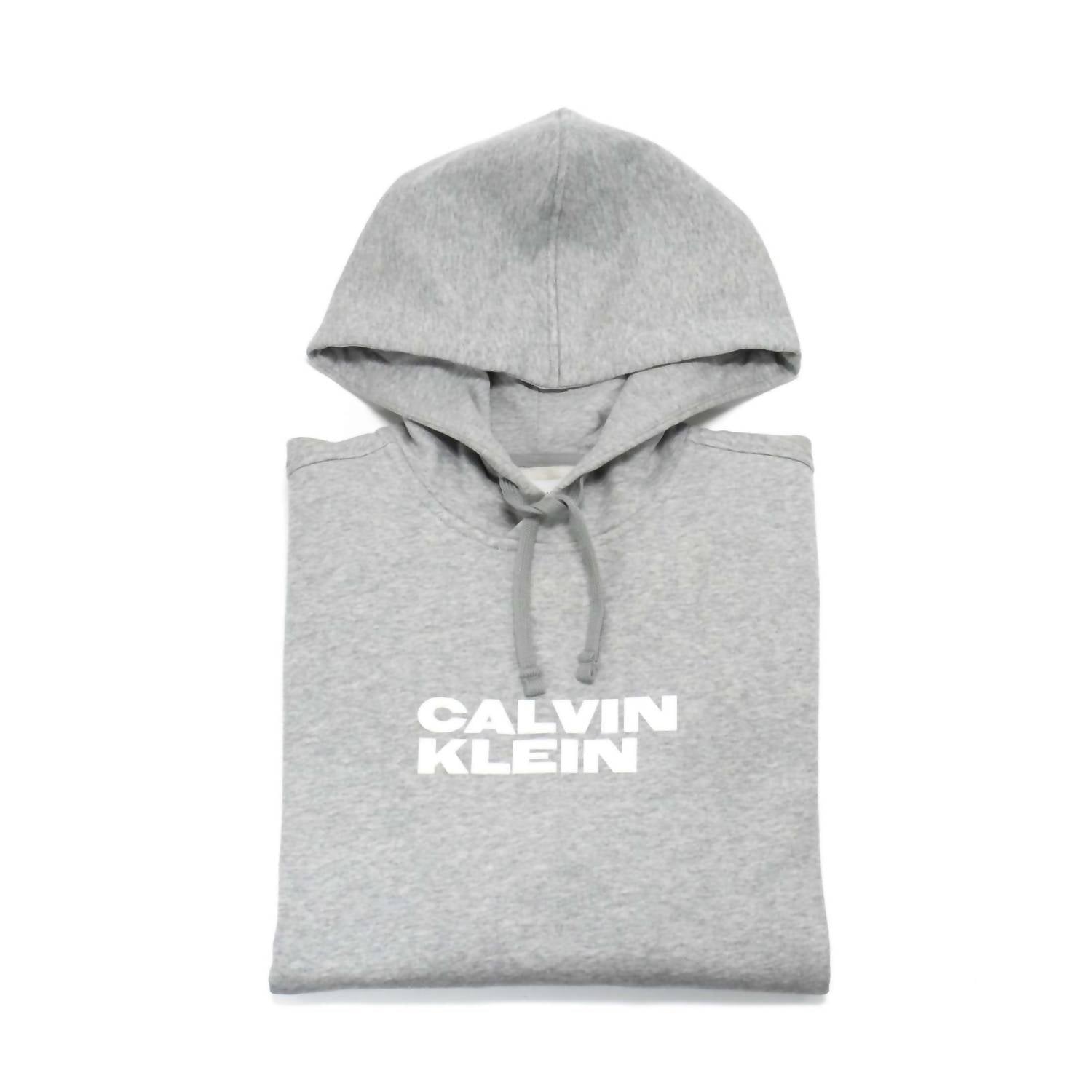 Calvin Klein - Men's Long Sleeve Nyc Triple Logo Crew Neck Hoodie
