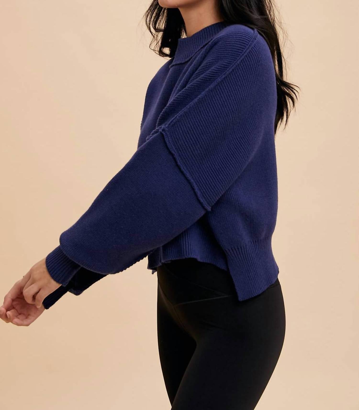 In-Loom - Izzy Cropped Pullover Sweater
