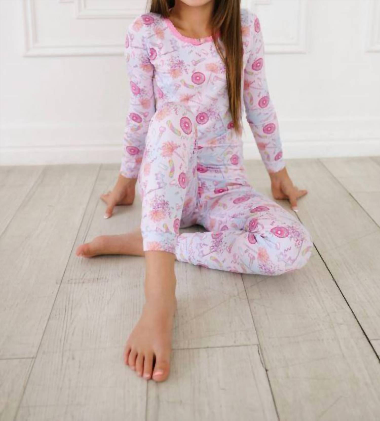 Esme - Girls' Long Sleeve Pajama Set