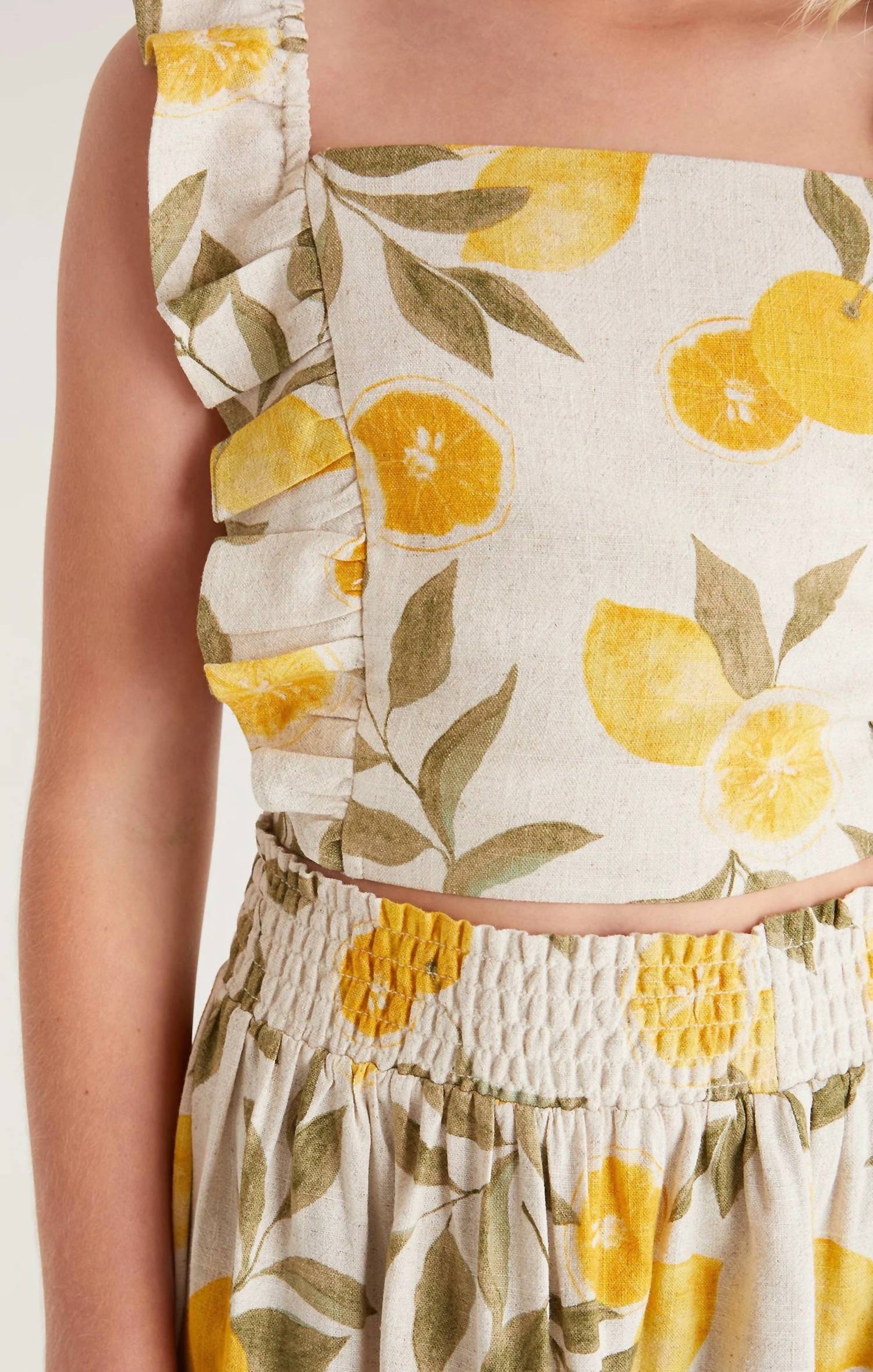 Z Supply - Girls' Amber Citrus Top