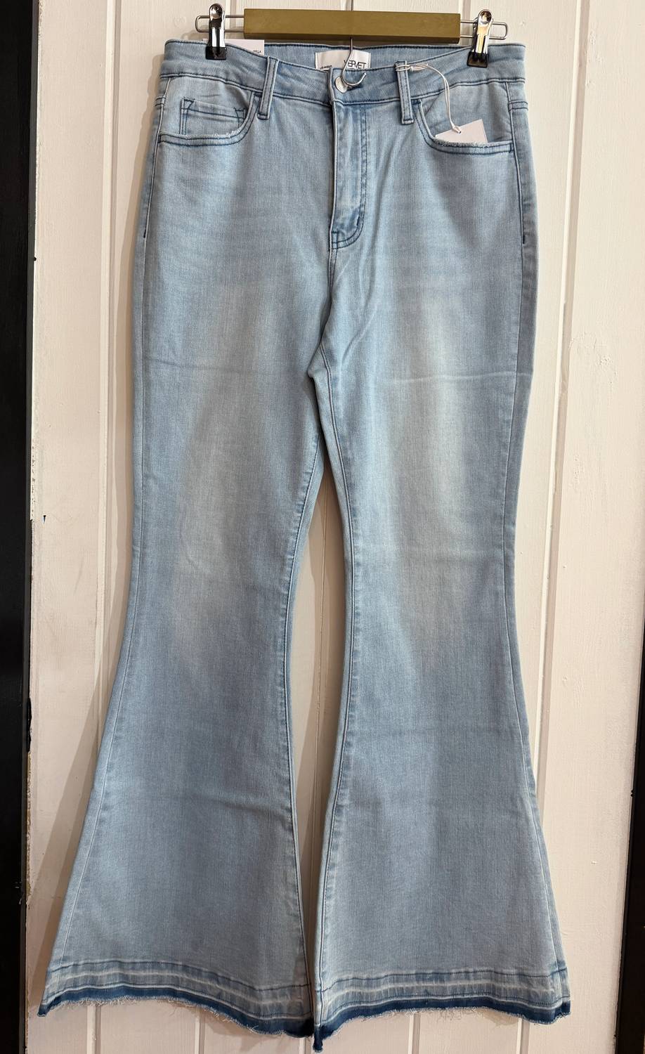 Vervet By Flying Monkey - Women's Super Flare Leg jeans
