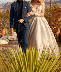 Morilee - Reina Long Sleeves Dress
