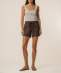 Kut From The Kloth - Katana High Rise Shorts With Drawstring
