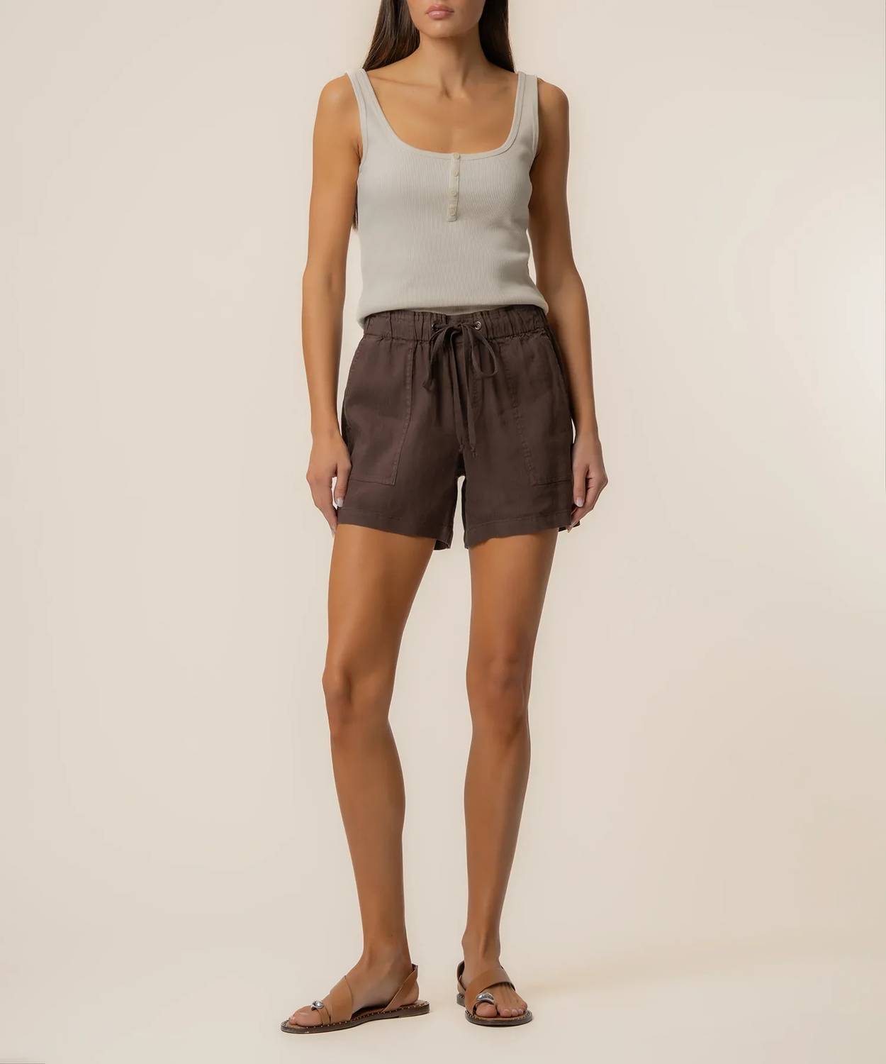 Kut From The Kloth - Katana High Rise Shorts With Drawstring