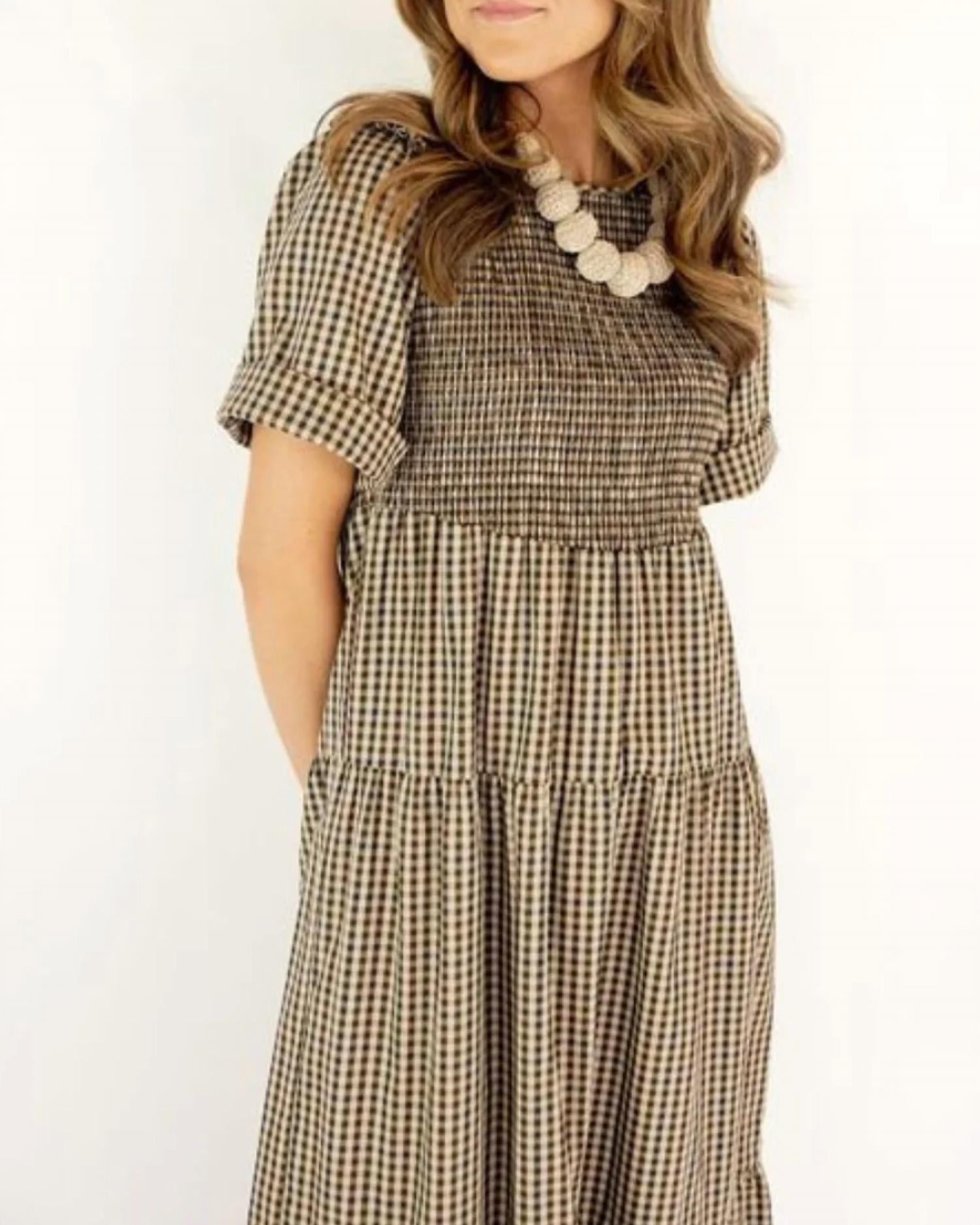Vilagallo - Caila Flannel Dress