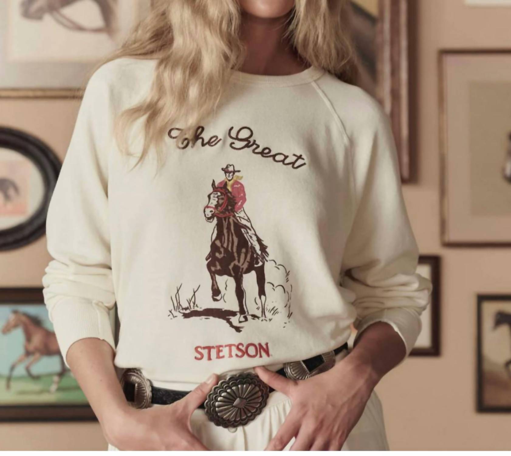 The Great. - Stetson Graphic College Sweatshirt
