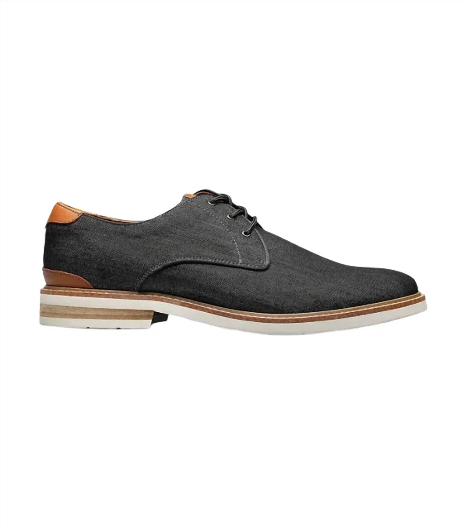 Florsheim - Men's Highland Canvas Plain Toe Oxford Shoes