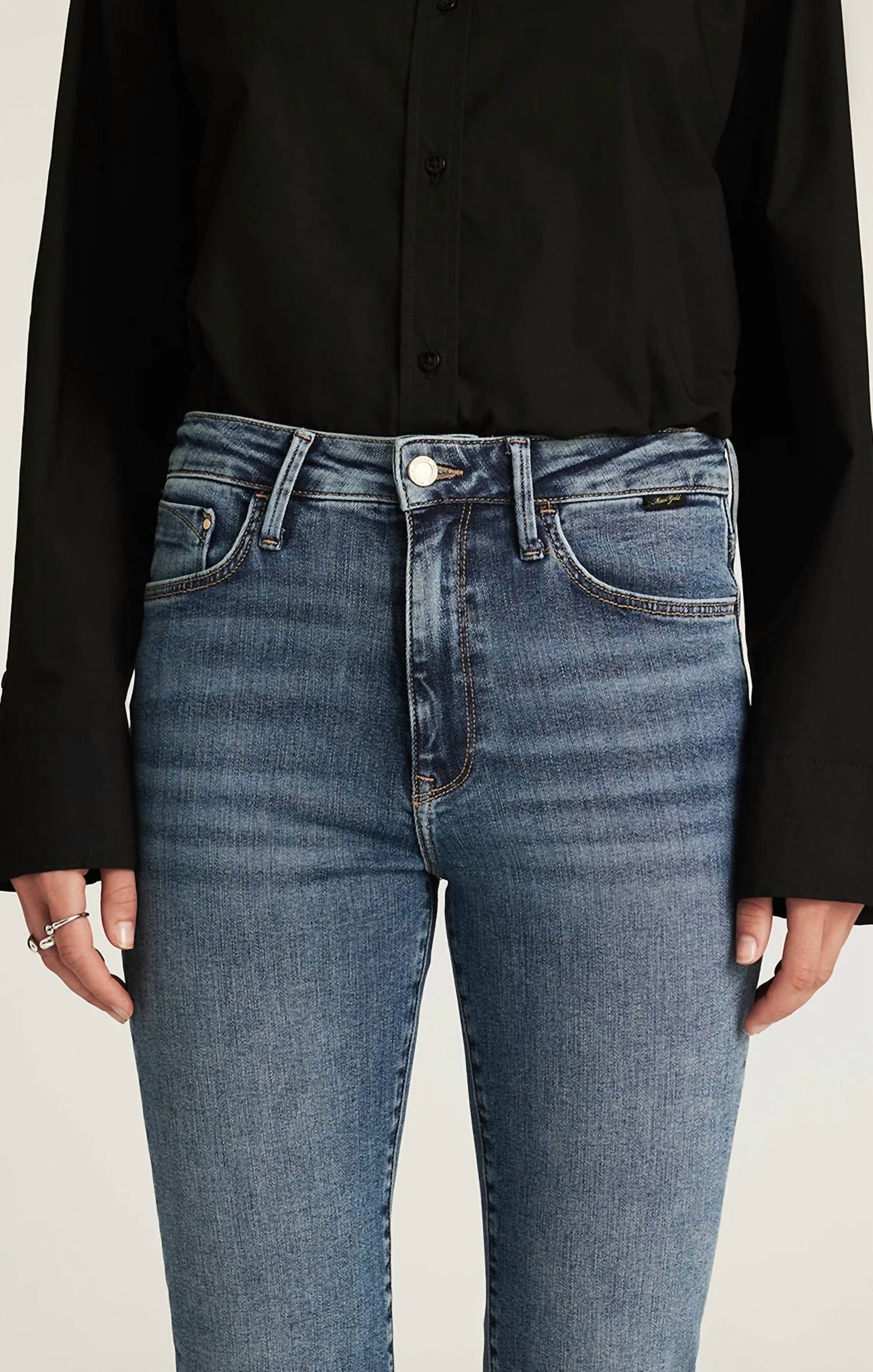 Mavi - Kendra High Rise Straight Leg Jeans