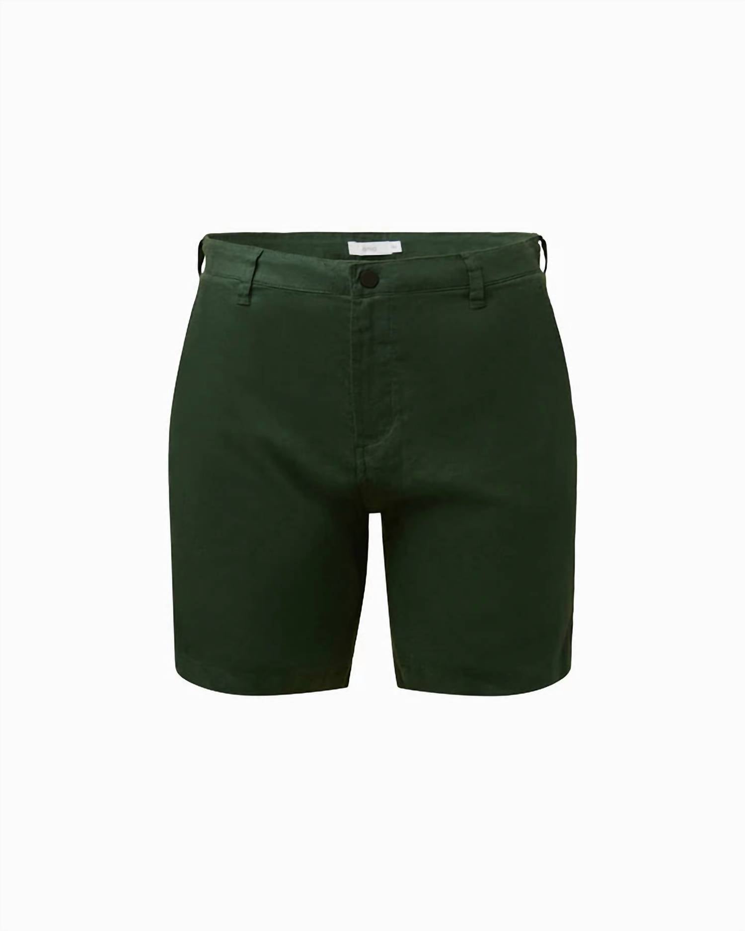 MEN STRETCH LINEN TRAVELER SHORT