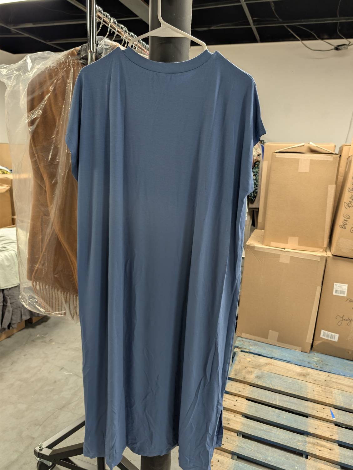 Eileen Fisher - WOMEN'S HI CREW NECK DRESS