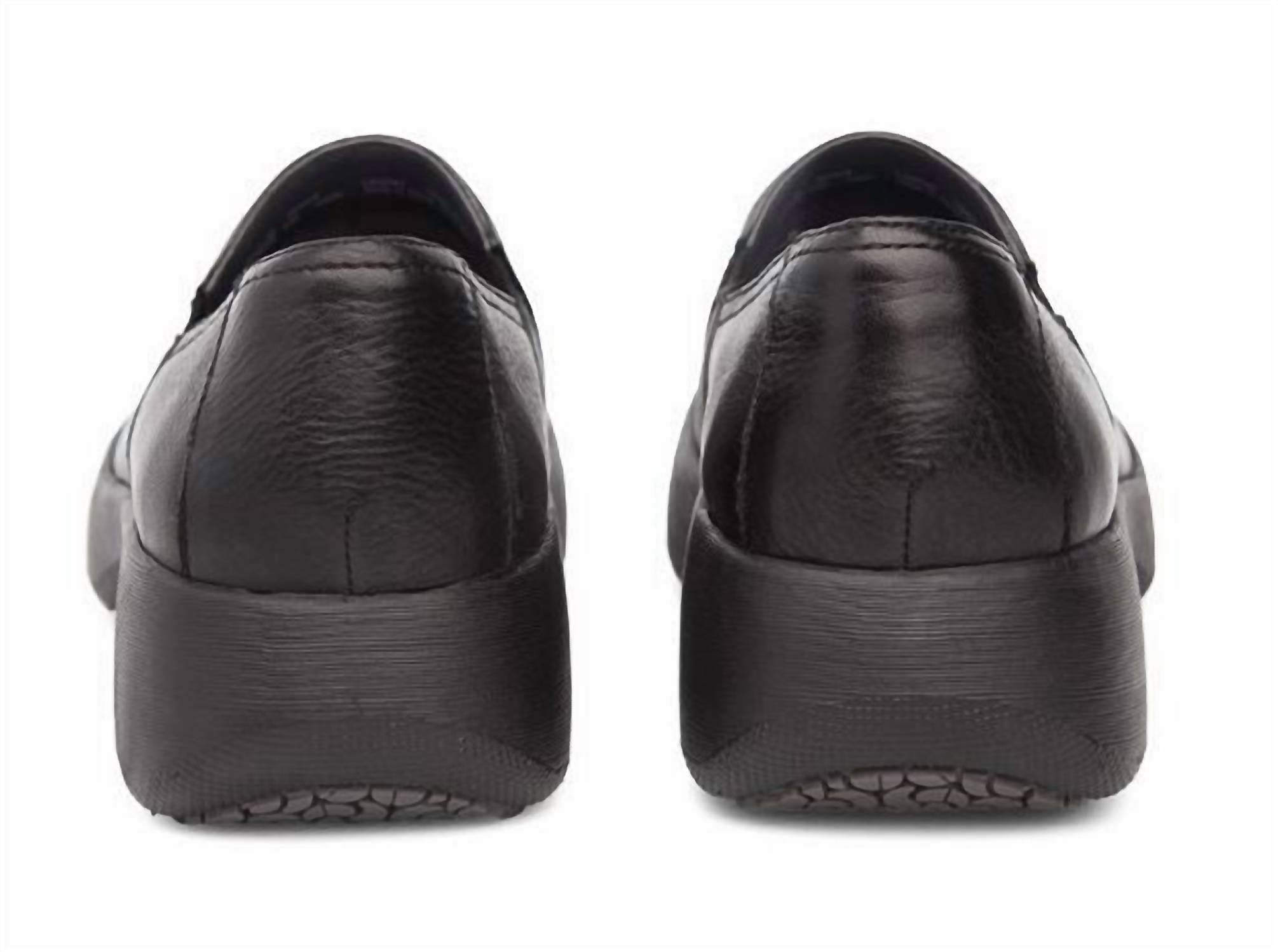 dansko Women's Winona Clog in black - women's shoe - detail view