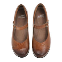 Dansko - Women's Fawna Burnished Calf Mary Jane Shoes