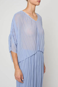 Atelier Delphine - Flared Random Pleats Tee