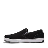 Timberland Men's Berkely Slip Shoes in black white - men's loafer - detail view