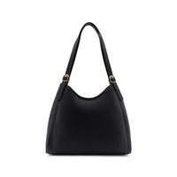 Like Dreams Women's Amrose Vegan Leather Tote Bag in black - women's bag - detail view