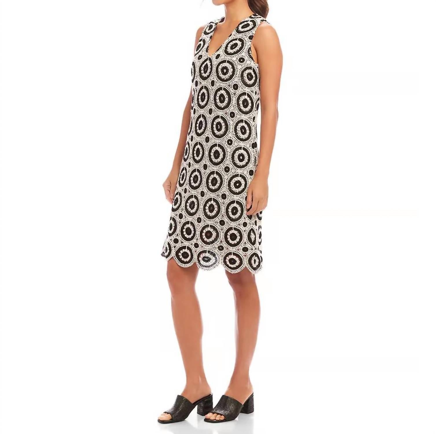 Karen Kane - Sahara Sleeveless Crochet Shift Dress