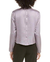 Bella Dahl - MOCK NECK BUTTON BACK TOP