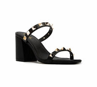 Qupid - Women's Studded High Heels