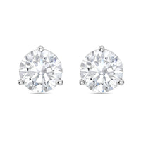 Diana M Jewels - 1.50 Cts Round Lab Grown Stud Earrings