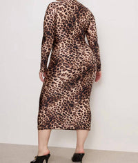 Good American - Satin Shine Midi Dress