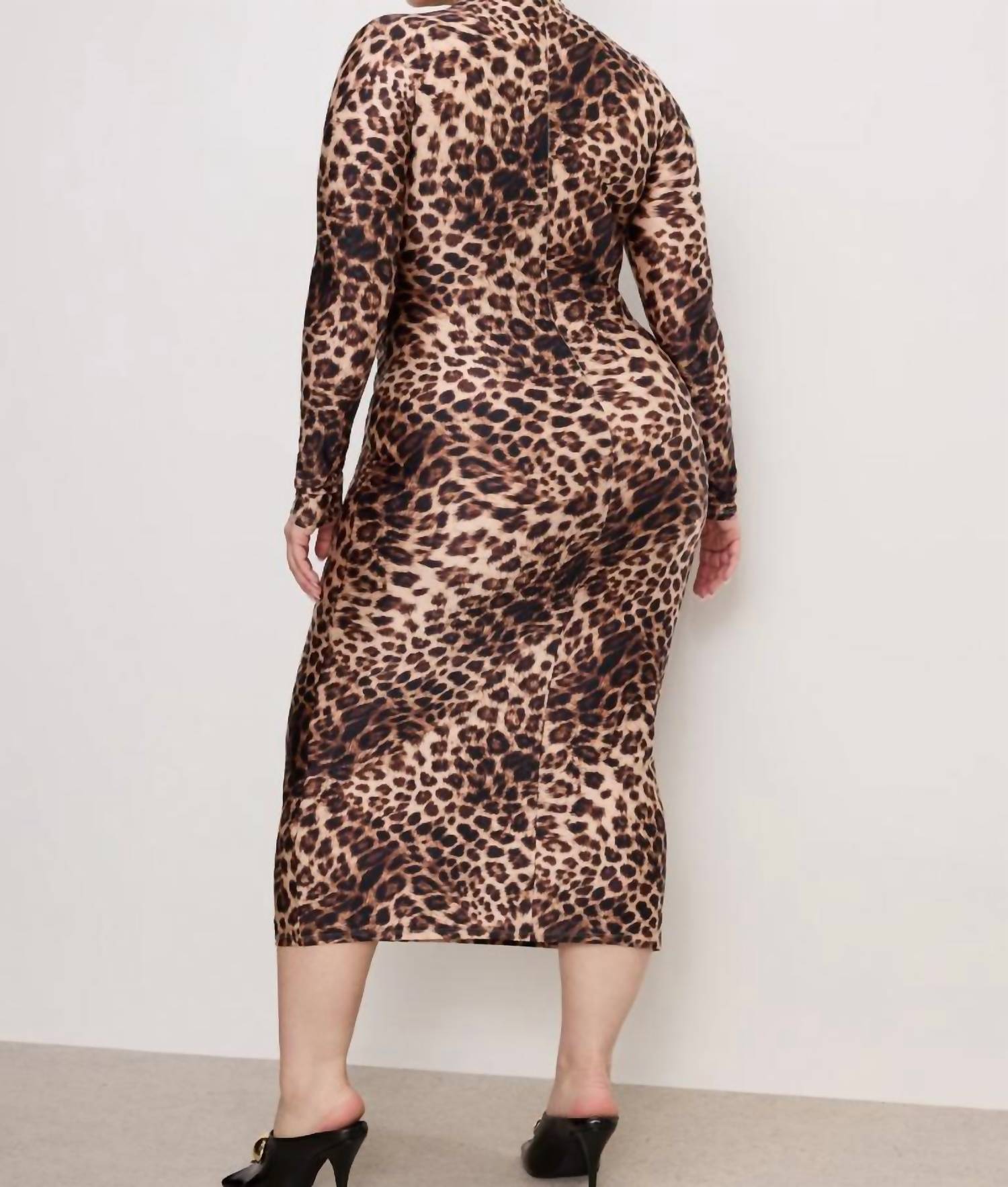 Good American - Satin Shine Midi Dress