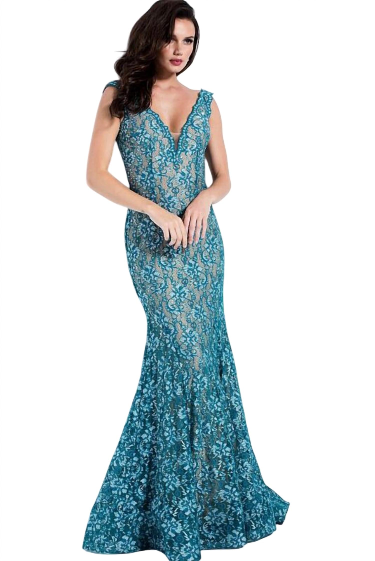 Jovani - Sleeveless Evening Gown