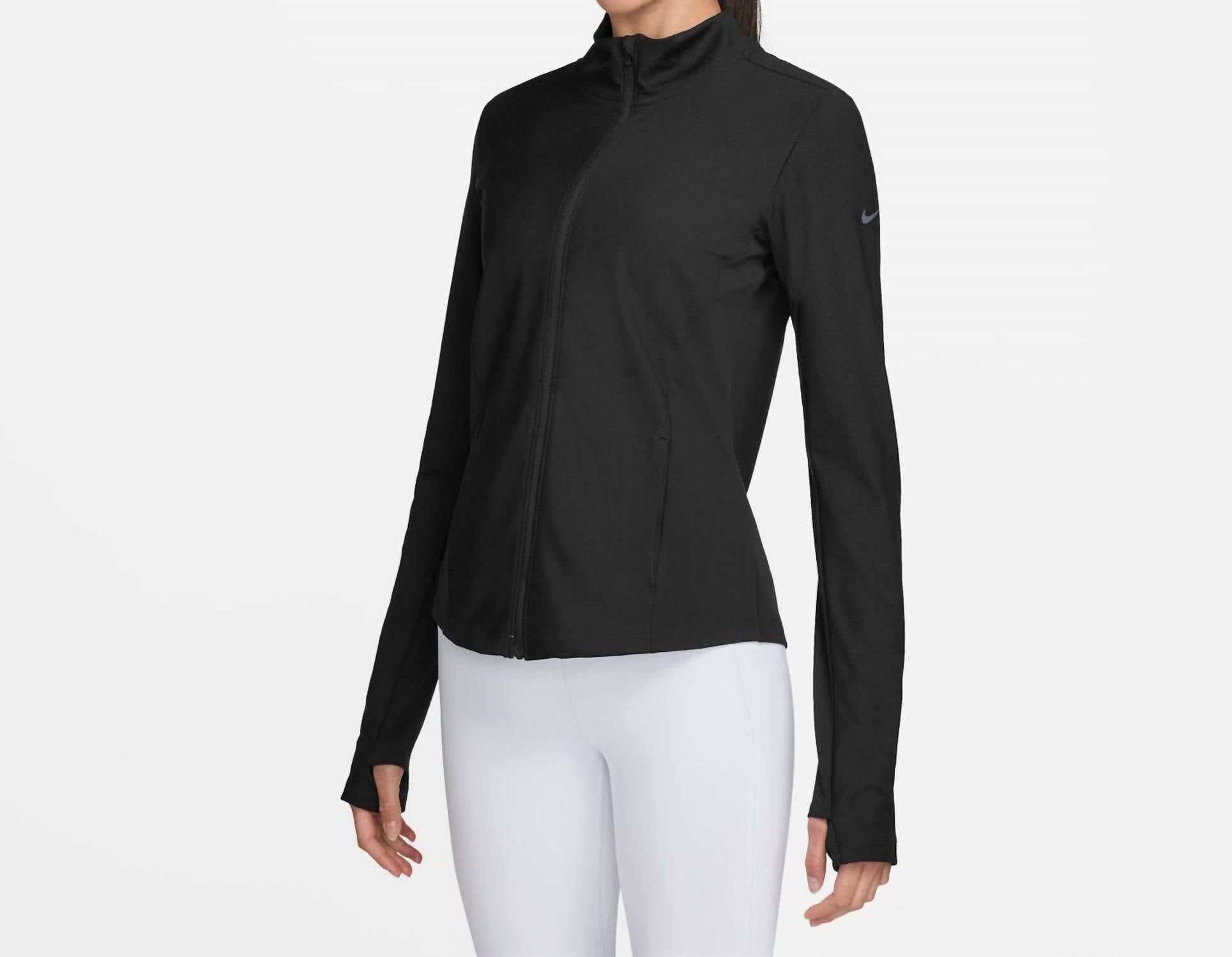 Nike - Women's One Ribbed Full Zip Mid Layer Top