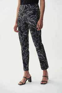 Joseph Ribkoff - Black/Vanilla Pant