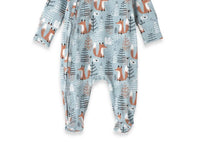 Tesa Babe - Baby's Long Sleeve Footed Zipper Romper
