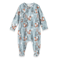 Tesa Babe - Baby's Long Sleeve Footed Zipper Romper