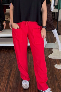 Rae Mode - Slub Cotton Barrel Pants