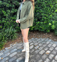 Hyfve - Gi Jane Long Sleeve Shirt Jacket