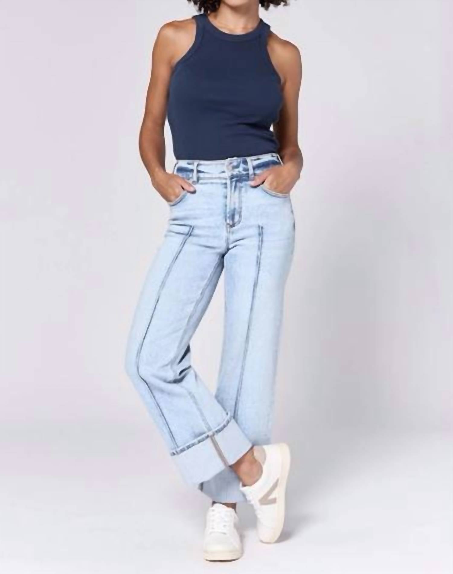 Dear John Denim - Holly High Rise Cuffed Jeans