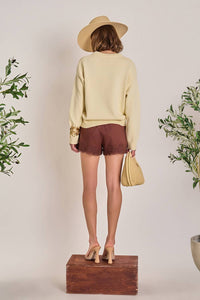 English Factory - Dolce Vita Knit Sweater