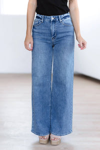 Just Panmaco Inc. - Eli High Rise Palazzo Wide Leg Jeans
