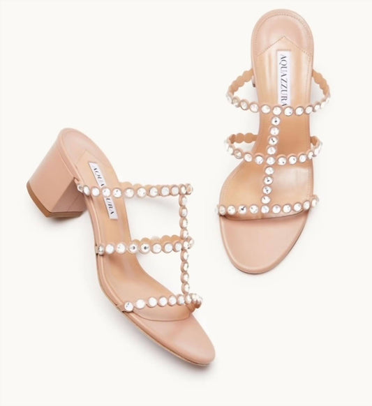 Aquazzura - Embellished Tequila 50 Sandal