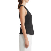 Favorite Daughter - The Jones Linen-blend Vest