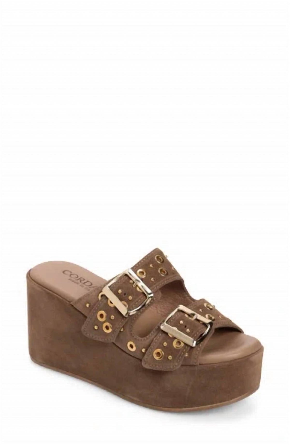 Cordani - Women's Jayne Platform Wedge Slide Sandal