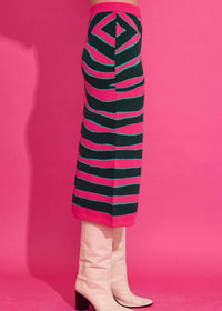 Alden Adair Vivian Midi Skirt in ziggy palm - women's skirt - alternate view